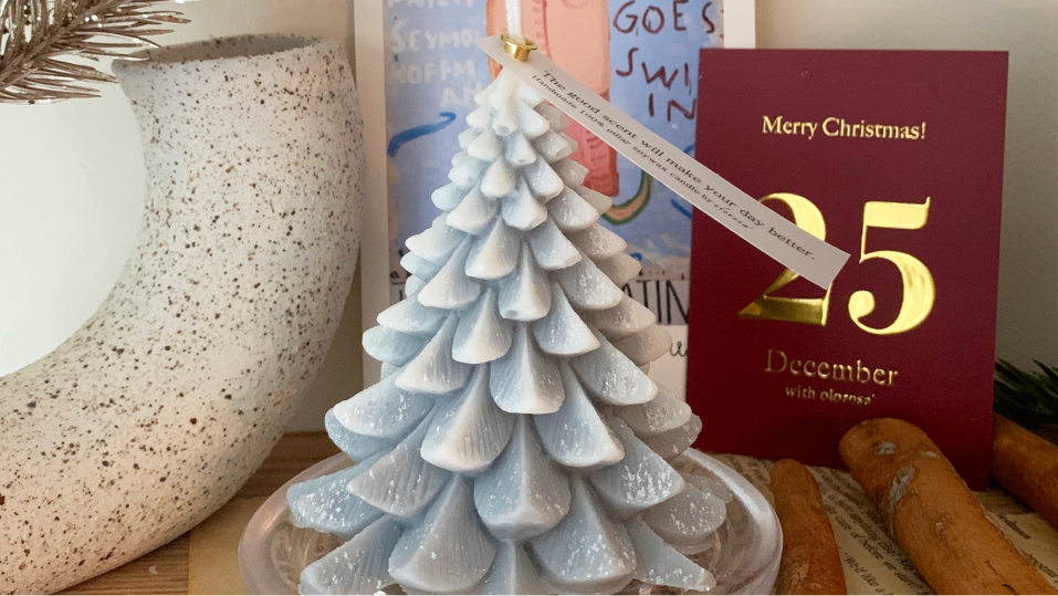 크리스마스 오브제 캔들 & 왁스타블렛