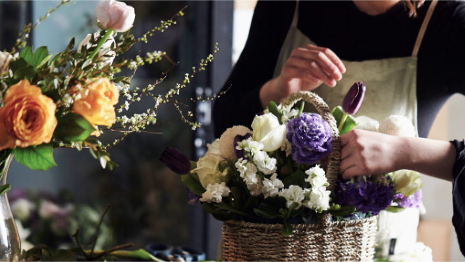 아트 플라워 살롱: 샤갈의 플라워 바스켓