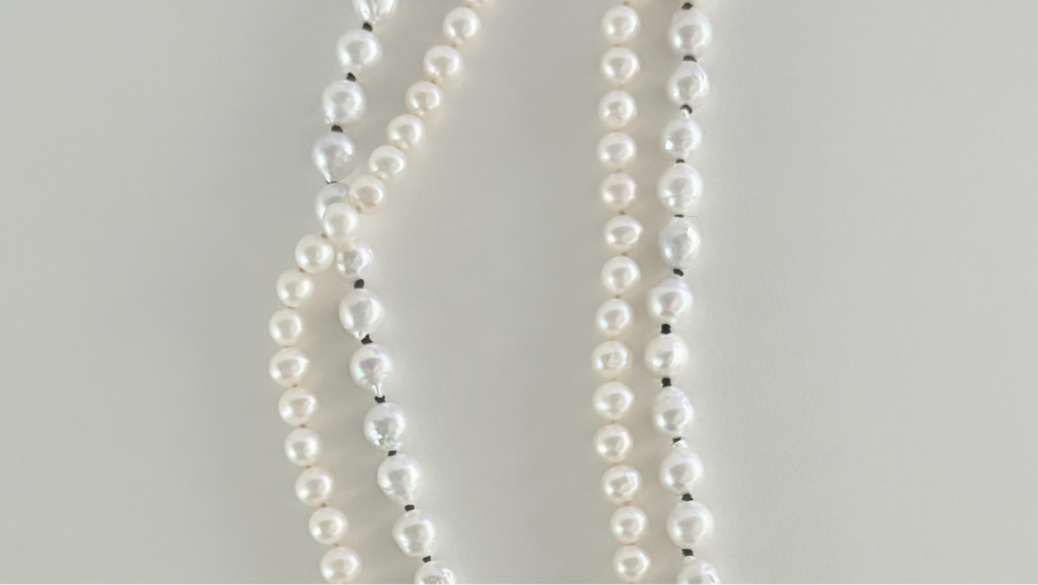 주얼리 아뜰리에: 매듭법 진주 목걸이