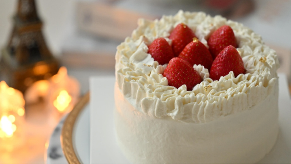 컨템포러리 파티셰: 크리스마스 데코 딸기 프레지에 케이크