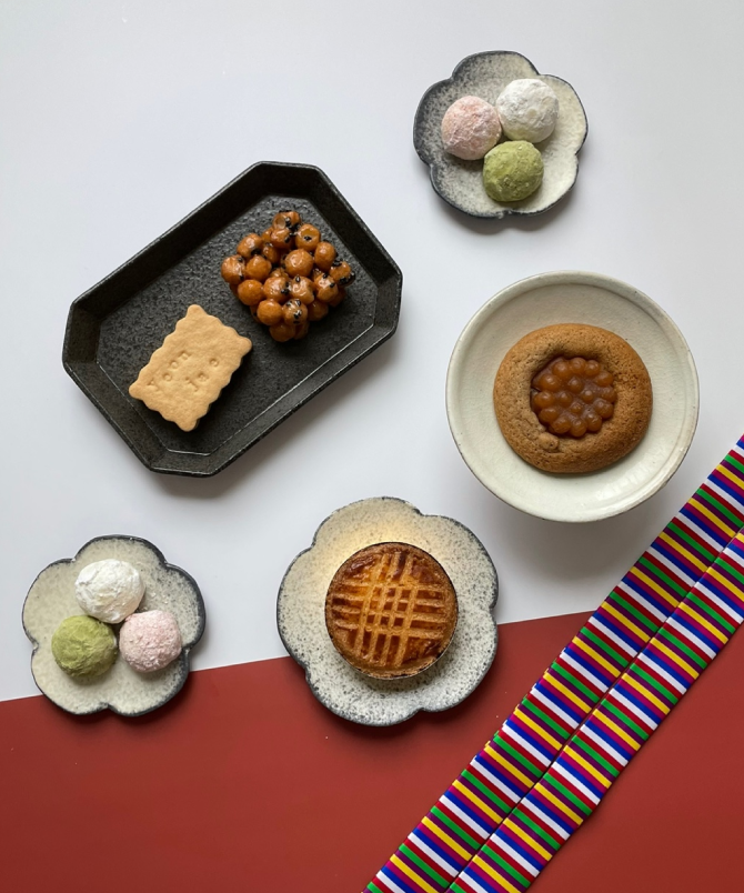 컨템포러리 파티셰: 약과 쿠키 外 틴케이스 쿠키 세트