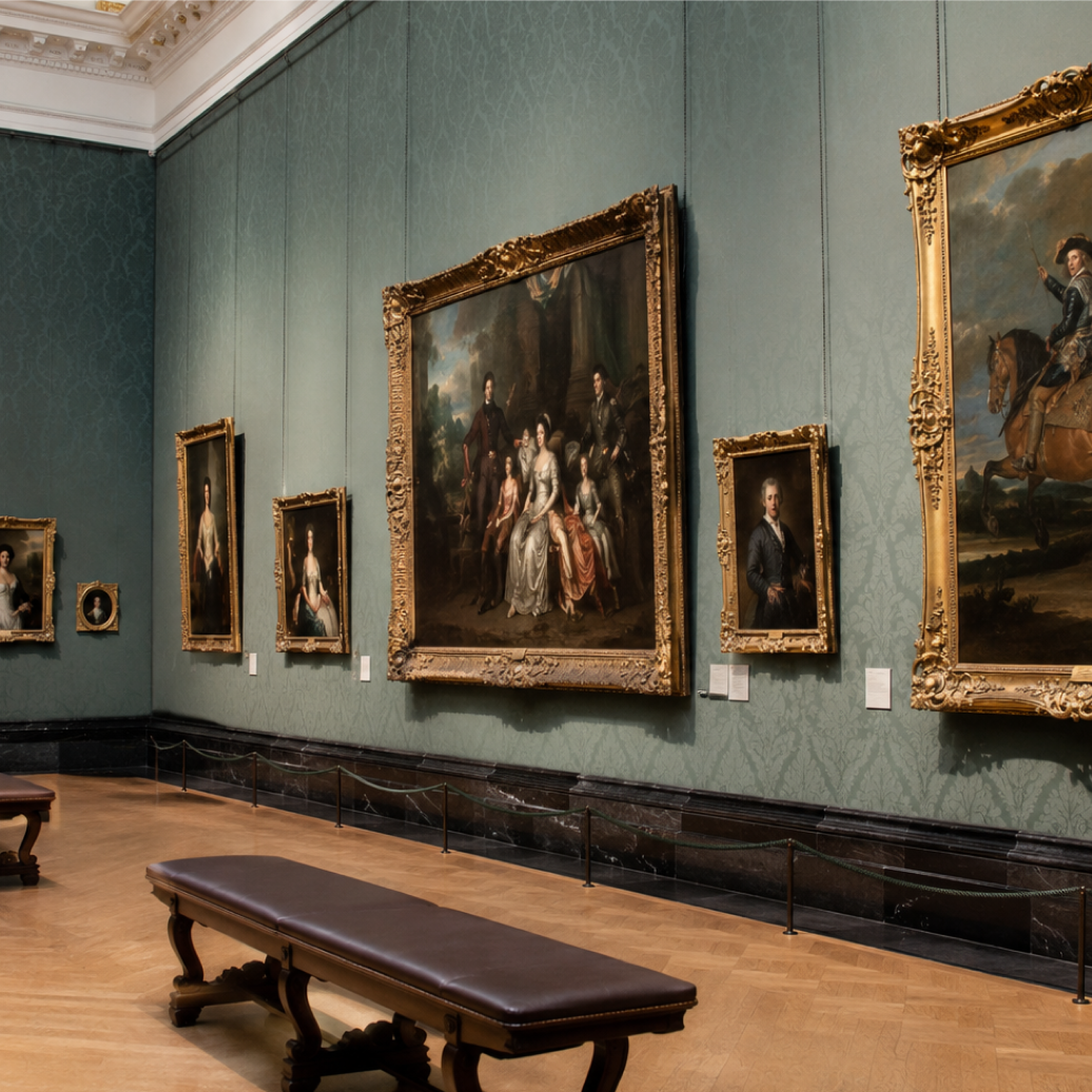 Art in London: 고전 미술과 옛 런던